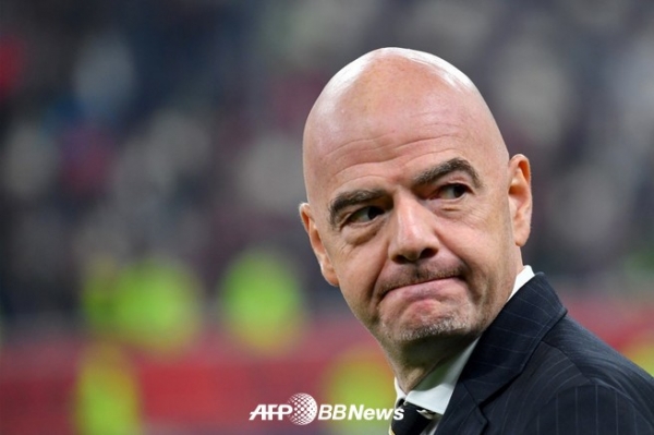 지안니 인판티노(Gianni Infantino) 국제축구연맹(FIFA) 회장. ⓒAFPBBNews