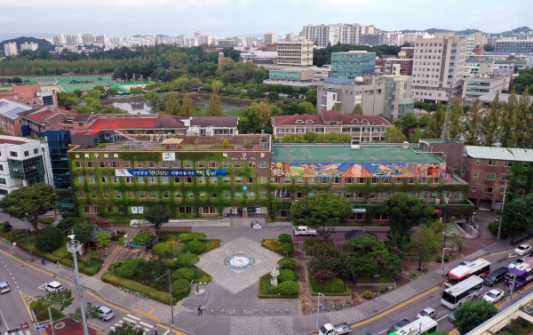 광주북구청 전경